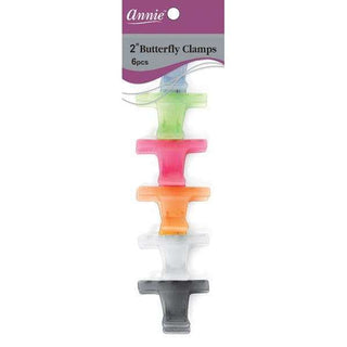 Annie Butterfly Clamps 2In 6Ct *3178 - Beautylicious Canada