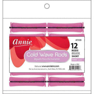 Annie Cold Wave Rods Short 12Ct Orchid *1109 - Beautylicious Canada