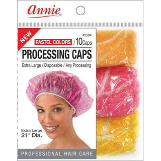 Annie Conditioning/Processing Cap XL 10pc - Beautylicious Canada