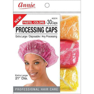 Annie Conditioning/Processing Cap XL 30pc - Beautylicious Canada