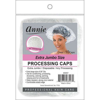 Annie Extra Jumbo Size Processing Cap 10pc - Beautylicious Canada