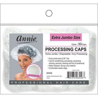 Annie Extra Jumbo Size Processing Cap 30pc - Beautylicious Canada