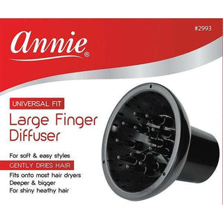 Annie Large Finger Diffuser Black - Beautylicious Canada