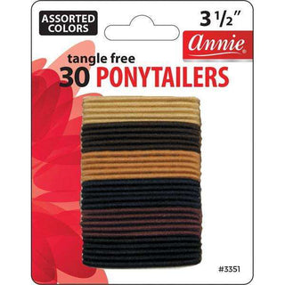 Annie No Tangle Ponytailers 3 1/2In 30ct Asst Color *3351 - Beautylicious Canada