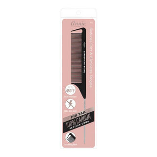ANNIE PIN TAIL 100% CARBON SECTION COMB #98 - Beautylicious Canada