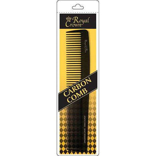 Annie Royal Crown Series Carbon Wide Tooth Cutting Comb 8 1/2 Inch *2681 - Beautylicious Canada