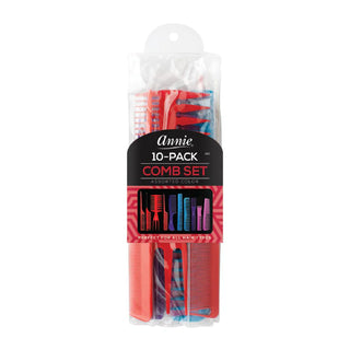 Annie Professional Comb Set 10Ct Asst *80
