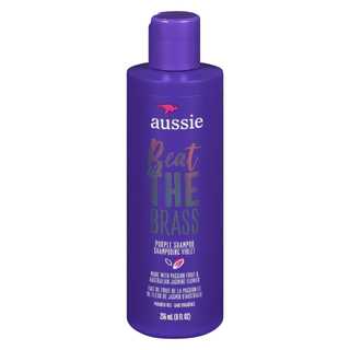 AUSSIE BEAT THE BRASS PURPLE SHAMPOO 8OZ - Beautylicious Canada