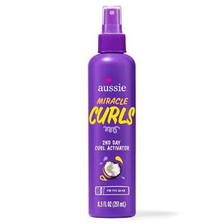 AUSSIE MIRACLE CURLS 2ND DAY CURL ACTIVATOR 8.5OZ - Beautylicious Canada
