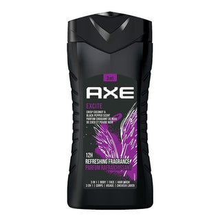 AXE 3IN1 BODY/FACE/HAIR WASH - EXCITE 8.4OZ - Beautylicious Canada
