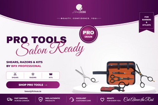 Pro Tools, Salon Ready: BPX professional shears, razors and kits at Beautylicious