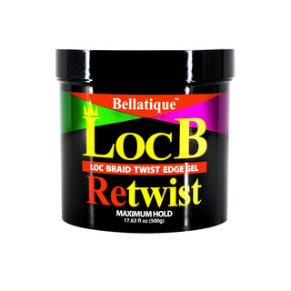BELLATIQUE LOCB MAXIMUM HOLD LOC BRAID TWIST EDGE GEL 17.63OZ - Beautylicious Canada