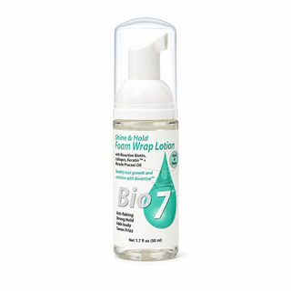 BY NATURES BIO 7 SHINE & HOLD FOAM WRAP LOTION 1.7 OZ
