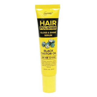 BMB HAIR POLISHER BLACK CASTOR OIL GLOSS & SHINE SERUM 1.25OZ - Beautylicious Canada