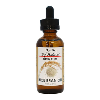BY NATURES 100% PURE RICE BRAN OIL 2 Oz - Beautylicious Canada