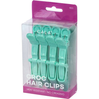 CALA CROC HAIR CLIPS | MINT (4PK) *66221 - Beautylicious Canada