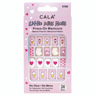 CALA LITTLE MISS NAILS PRESS - ON MANICURE NAILS *87936 - Beautylicious Canada