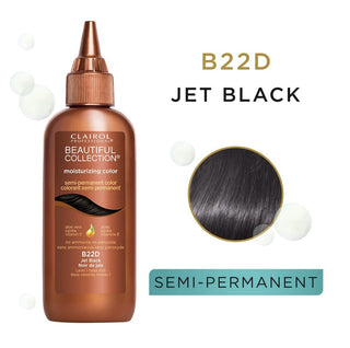 CLAIROL PROFESSIONAL BC SEMI - PERM. COLOR - B22D JET BLACK 3OZ - Beautylicious Canada