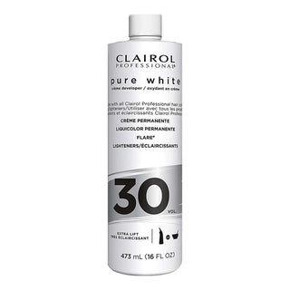 CLAIROL PROFESSIONAL PURE WHITE 3O VOL. CRÈME DEVELOPER 16OZ - Beautylicious Canada