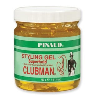CLUBMAN STYLING GEL SUPERHOLD YELLOW16OZ - Beautylicious Canada