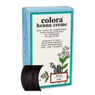 COLORA HENNA CREME BLACK 2OZ - Beautylicious Canada