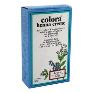 COLORA HENNA CREME BROWN 2OZ - Beautylicious Canada
