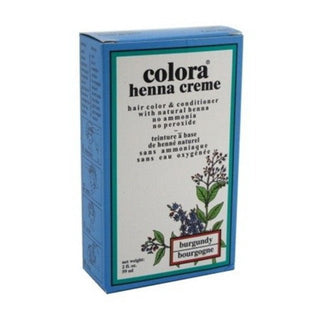 COLORA HENNA CREME Burgundy 2OZ - Beautylicious Canada