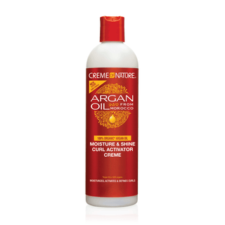 CREME OF NATURE Argan Oil Moisture & Shine Curl Activator Creme 12oz - Beautylicious Canada