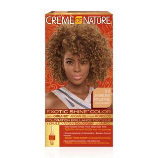 CREME OF NATURE EXOTIC SHINE COLOR 9.2 LIGHT CARMEL BROWN - Beautylicious Canada