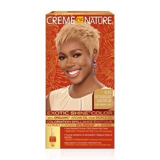 CREME OF NATURE EXOTIC SHINE COLOR 9.23 LIGHT GOLD BLONDE - Beautylicious Canada