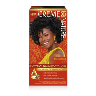 CREME OF NATURE EXOTIC SHINE COLOR INTENSE BLACK 1.0 - Beautylicious Canada