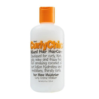 CURLYCHIC Mixed Hair Care Your Mane Moisturizer, Curly Creme Vitalizer, 8 Oz - Beautylicious Canada