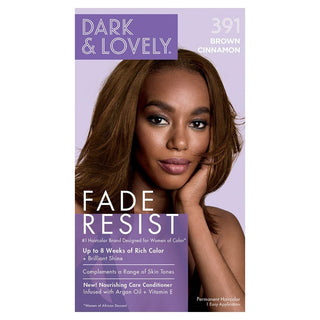 Dark & Lovely Fade Resist Rich Conditioning Color 391 BROWN CINN KIT - Beautylicious Canada