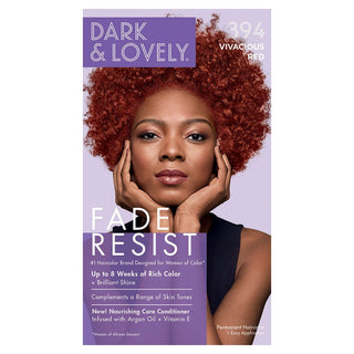 Dark & Lovely Fade Resist Rich Conditioning Color 394 VIVACIOUS RED KIT - Beautylicious Canada