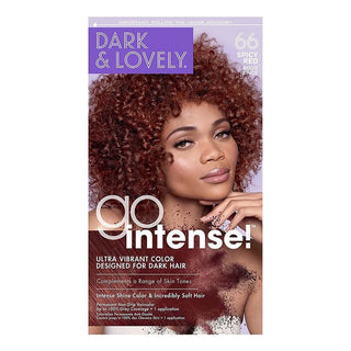 DARK & LOVELY Go Intense Hair Color 66 SPICEY RED - Beautylicious Canada