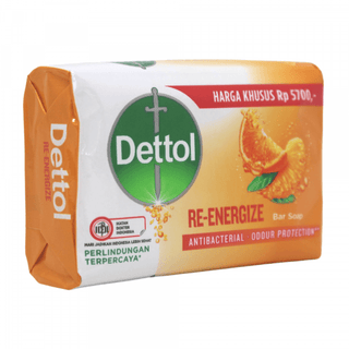 DETTOL ANTIBACTERIAL BAR SOAP - RE - ENERGIZE MANDARIN ORANGE - Beautylicious Canada
