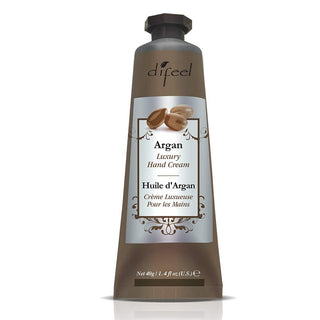 DIFEEL Luxury Moisturizing Hand Cream - Argan Oil for Dry Skin 1.4 oz. - Beautylicious Canada