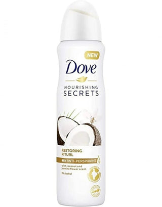 DOVE SECRETS DE SOIN RITUEL RÉGÉNÉRANT ANTI-TRANSPIRANT 48h 0% ALCOOL 150 mL