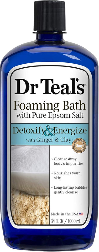 DR TEAL'S Epsom Salt Detoxify and Energize 34 OZ - Beautylicious Canada