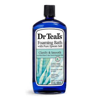 DR TEAL'S FOAMING BATH CLARIFY & SMOOTH 34OZ - Beautylicious Canada