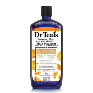 DR TEAL'S FOAMING BATH GLOW & RADIANCE 34OZ - Beautylicious Canada