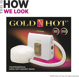 GOLD N HOT JUMBO SOFT BONNET DRYER - Beautylicious Canada