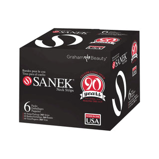 GRAHAM BEAUTY SANEK NECK STRIPS 6 PACKS/360 STRIPS - Beautylicious Canada