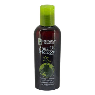 HOLLYWOOD BEAUTY ARGAN OIL HAIR TREATMENT FROM MORROCCO 3OZ - Beautylicious Canada