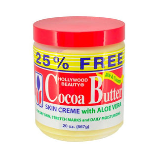 Hollywood Beauty Cocoa Butter Skin Creme With Aloe Vera 20 oz - Beautylicious Canada