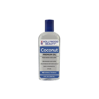 HOLLYWOOD BEAUTY COCONUT PREMIUM OIL 8OZ - Beautylicious Canada