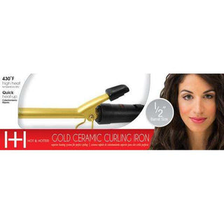 ANNIE H&H Ceramic Electrical Curl Iron 1/2”