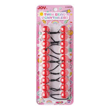 JOY TWIN BEAD PONYTAILERS *16058