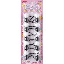 JOY TWIN BEAD PONYTAILERS #16052