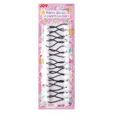 JOY TWIN BEAD PONYTAILERS #16003